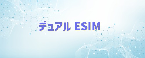 デュアルeSIM