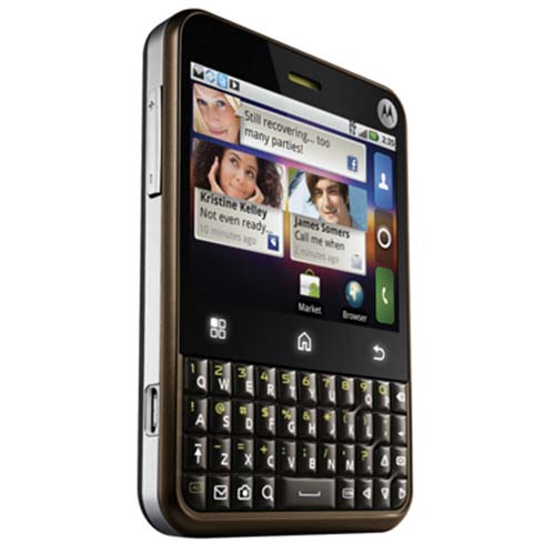 Motorola CHARM with MOTOBLURの画像